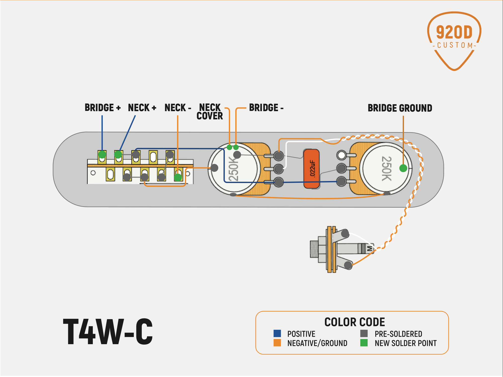 Tele 4-Way Control Plate (Series/Parallel Control)