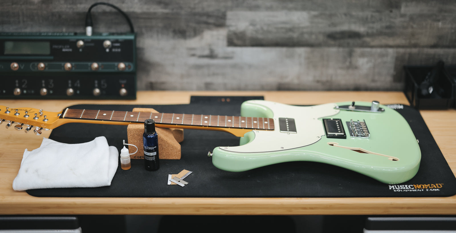 How to Clean Guitar Fretboard