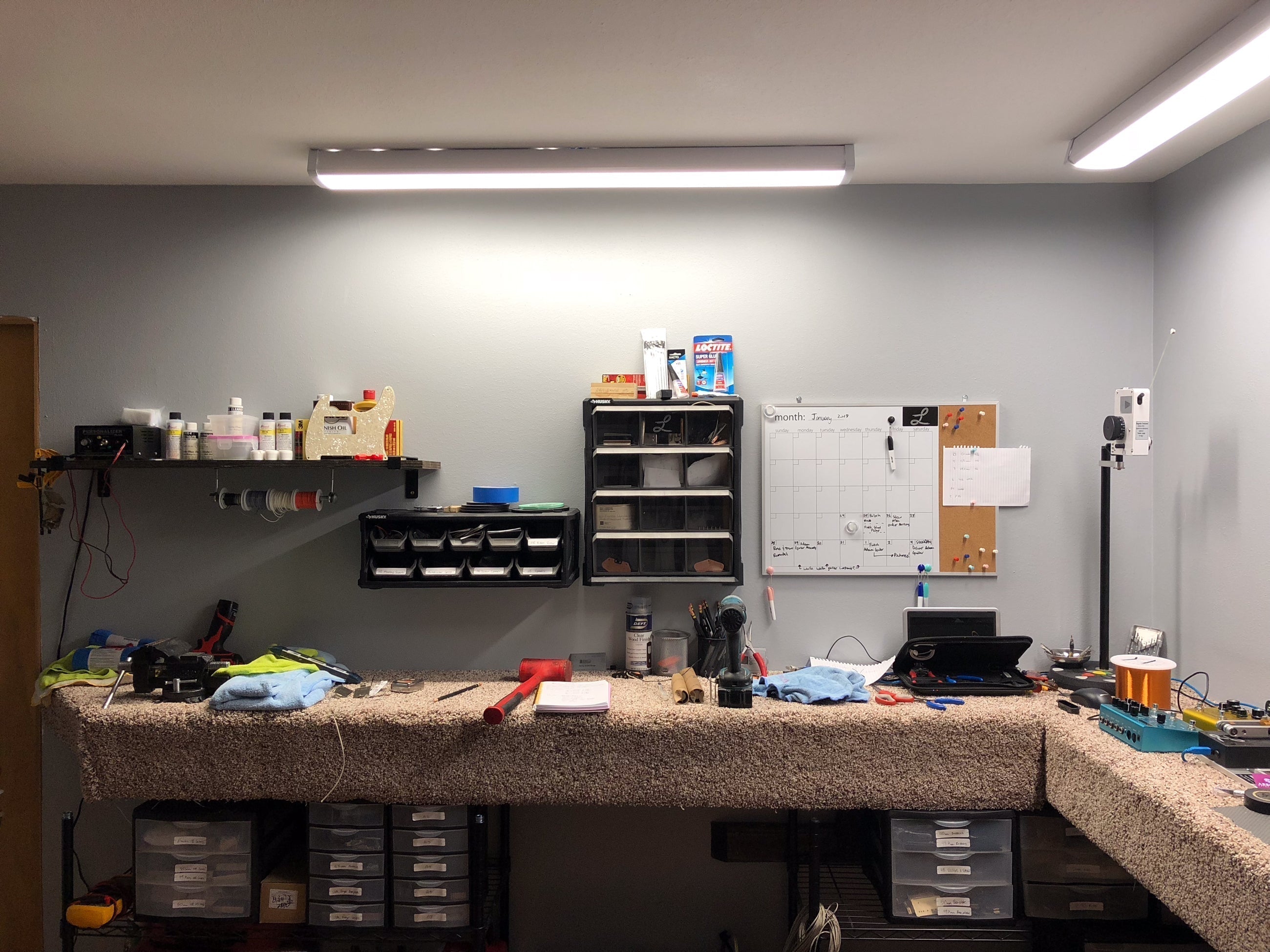 the first Lambertones Pickups Shop inside a house