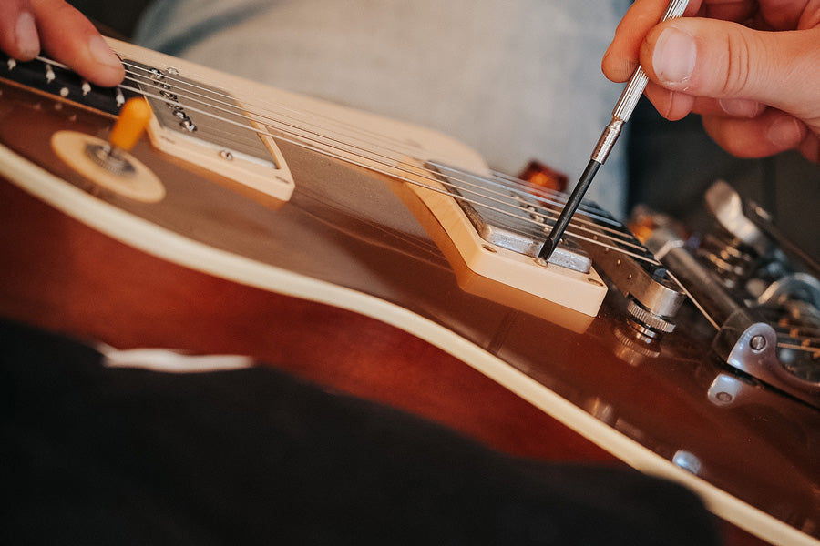 how to dial in guitar pickup height - lambertones pickups 