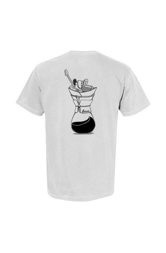 Heavyweight Pocket-T-Shirt - White - Chemex &amp;amp; Circ