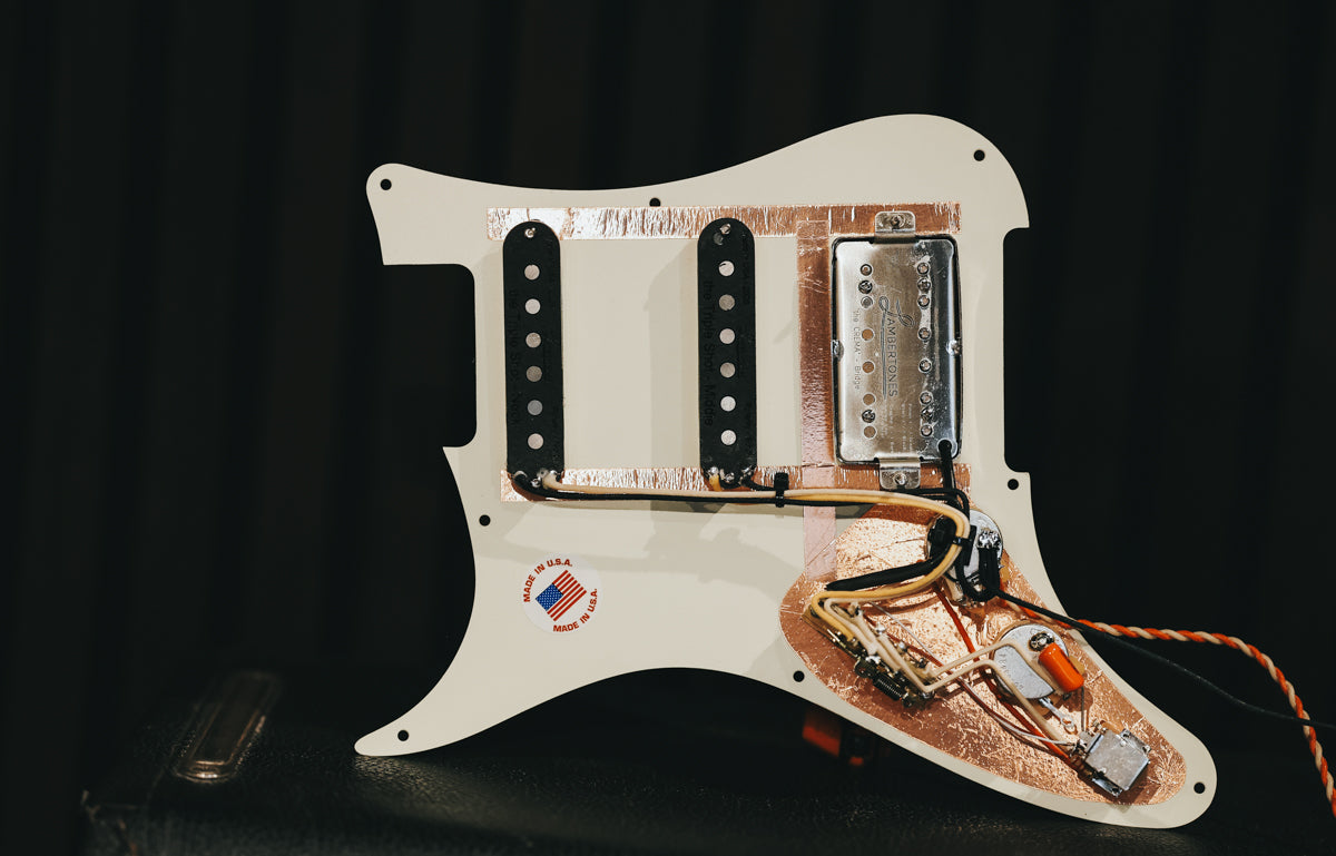 S-Sky Loaded Pickguard - HSS