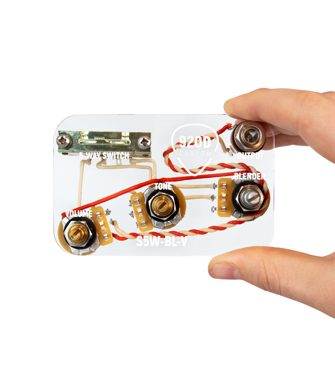 Strat 5-Way Blender Pot Vintage Wiring Harness