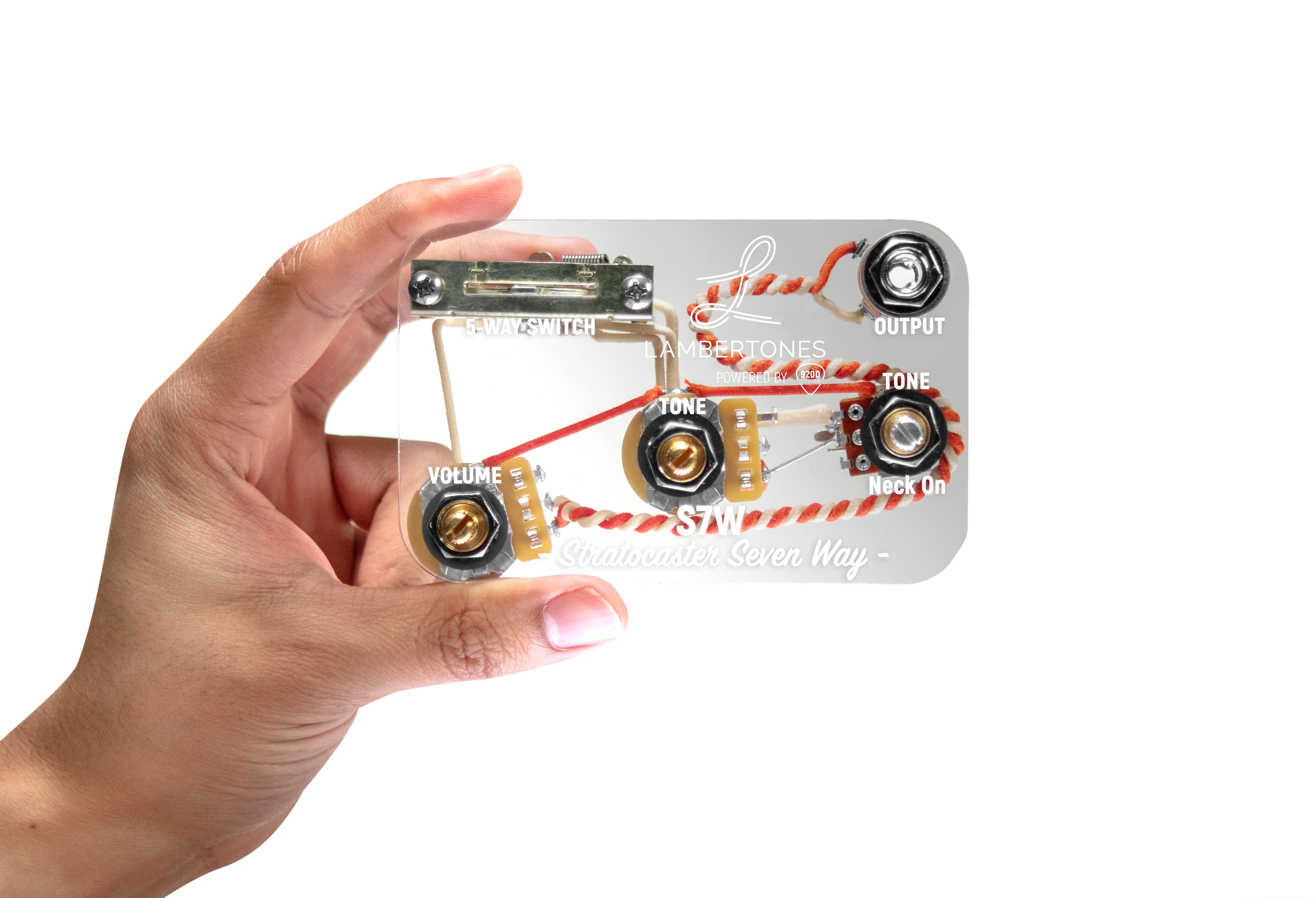 Strat 7-Way (Neck On) Wiring Harness